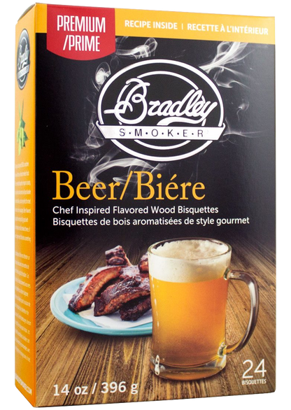 Bisquettes de bière pour les fumeurs Bradley