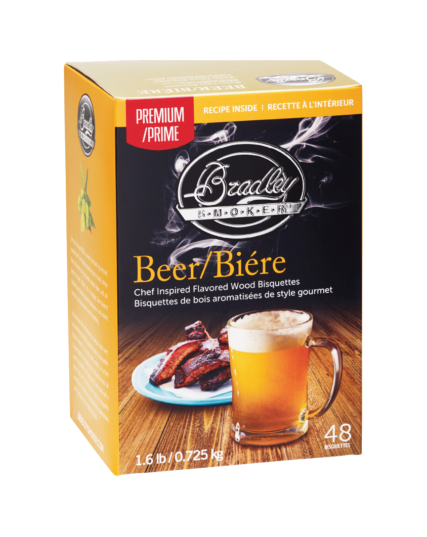 Bisquettes de bière pour les fumeurs Bradley