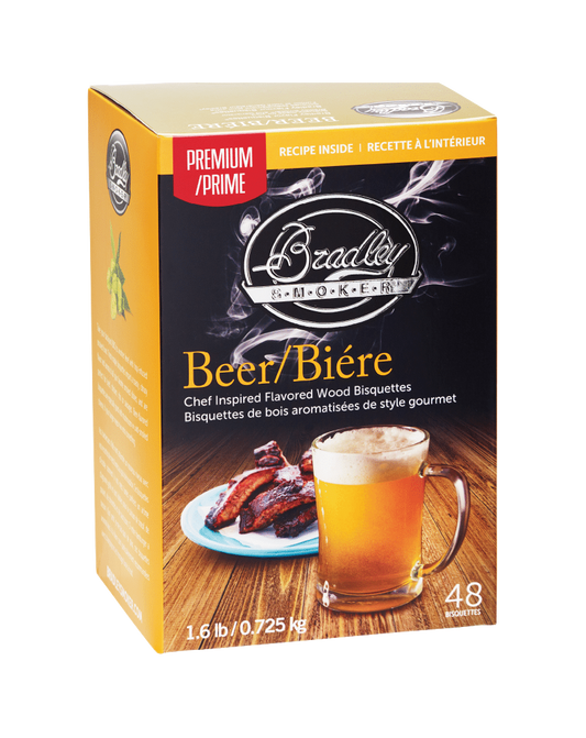 Bisquettes de bière pour les fumeurs Bradley