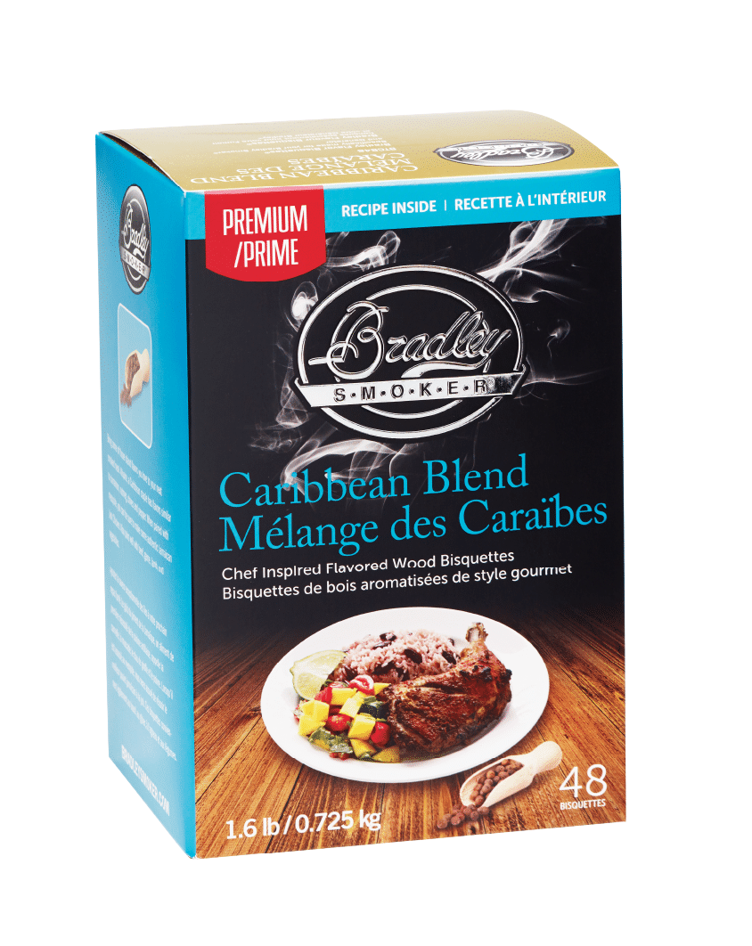 Bisquettes au mélange caribéen pour Bradley Smoker