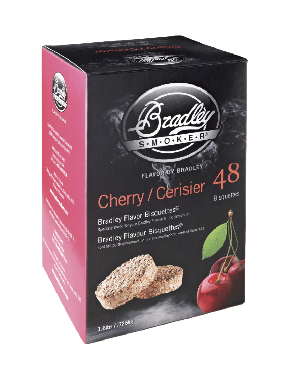 Bisquettes de cerises pour les fumeurs Bradley