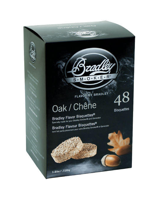 Bisquettes de chêne pour les fumeurs Bradley