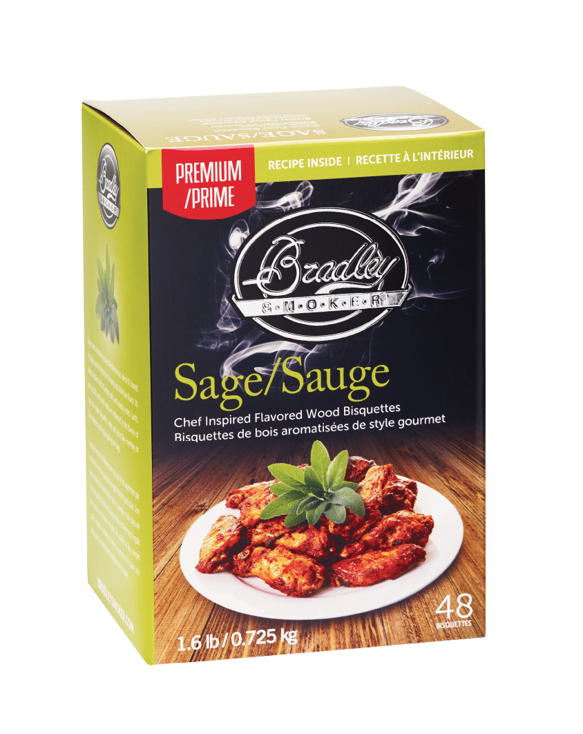 Bisquettes de sauge pour les fumeurs Bradley