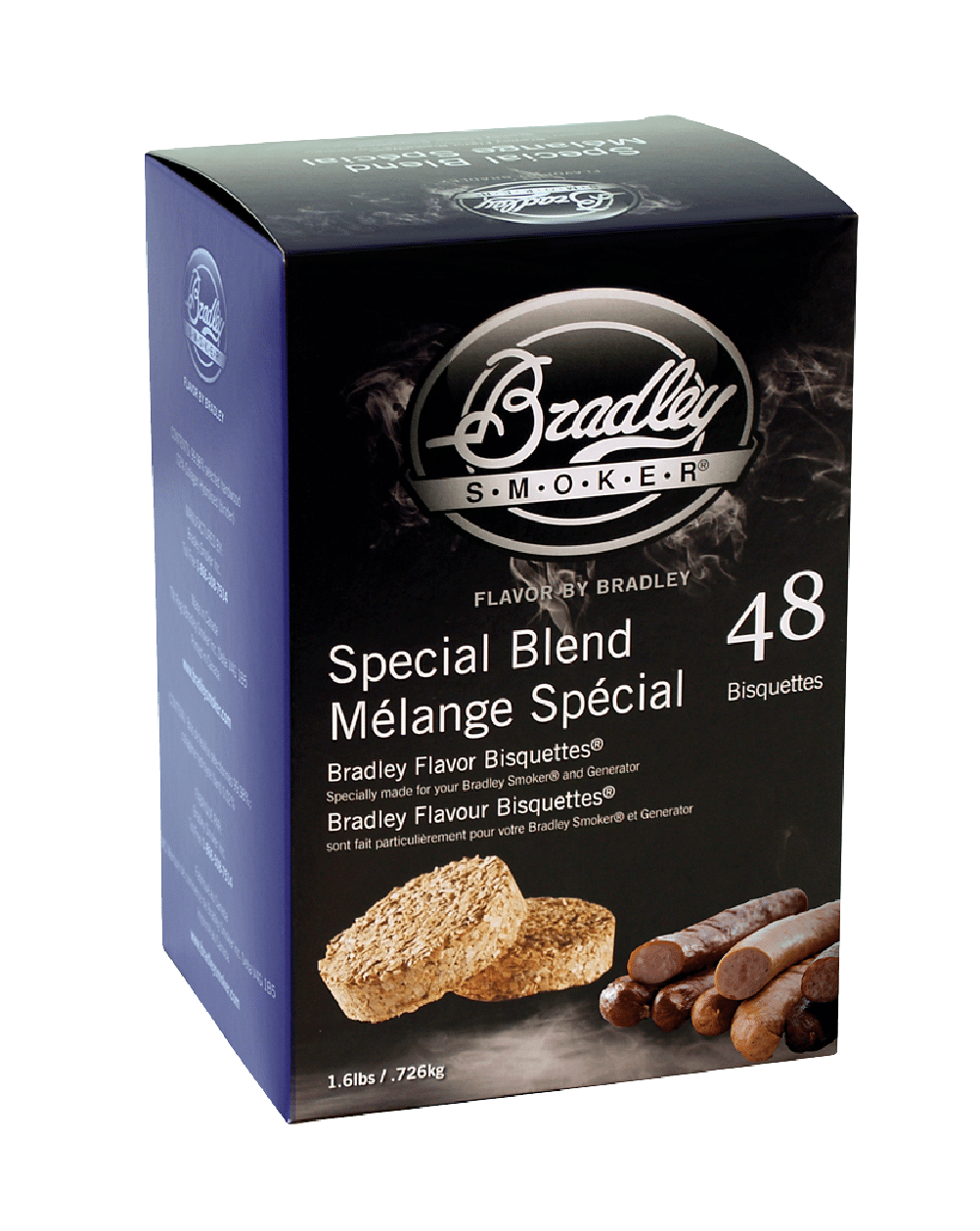Bisquettes à mélange spécial pour les fumeurs Bradley