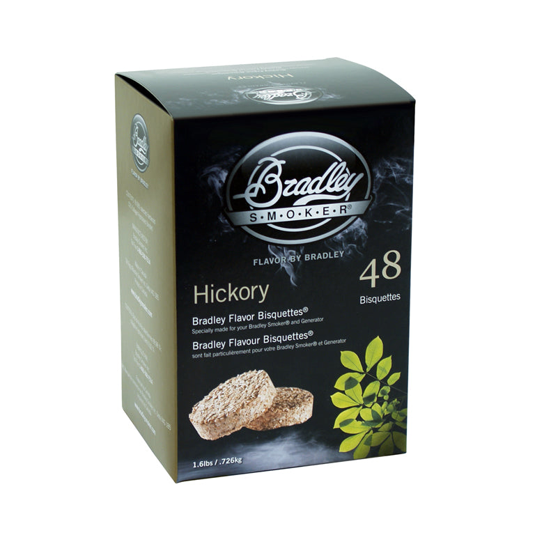 Bisquettes d'hickory pour les fumeurs Bradley