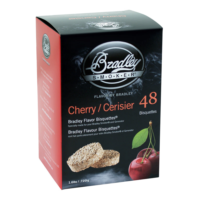 Bisquettes de cerises pour les fumeurs Bradley