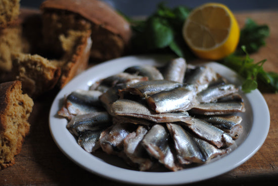 Bradley Smoked Sprats & Seeded Soda Bread