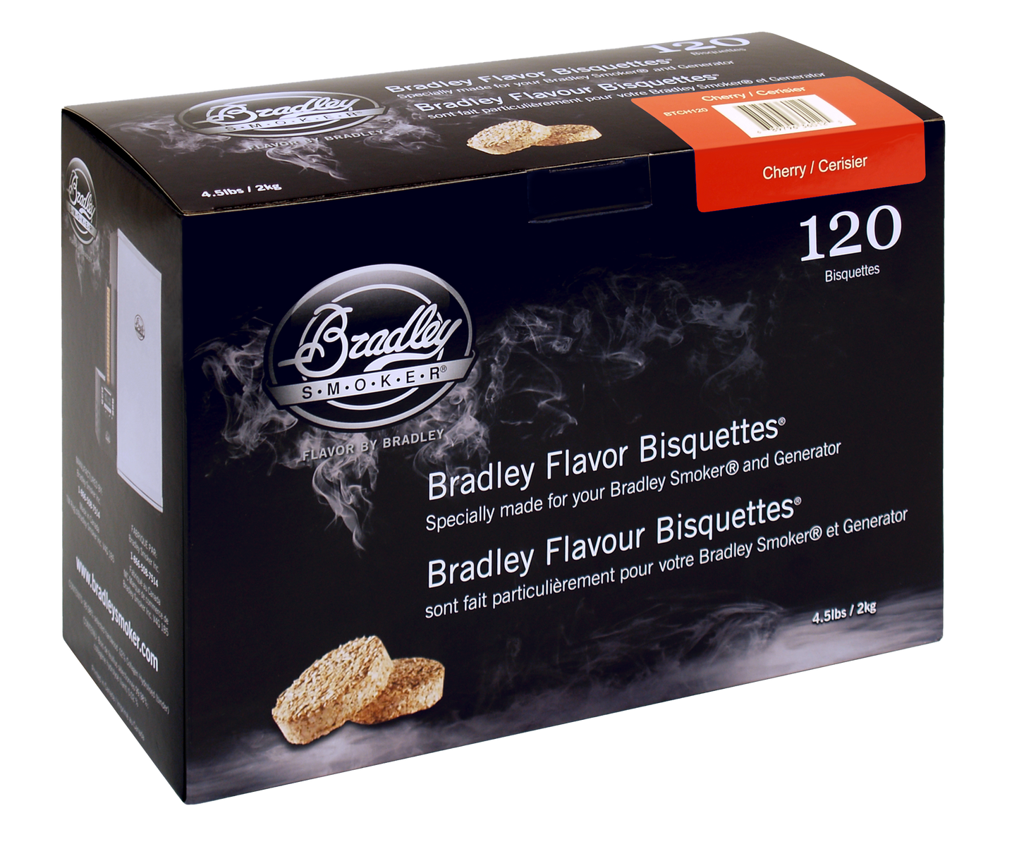 Bisquettes de cerises pour les fumeurs Bradley
