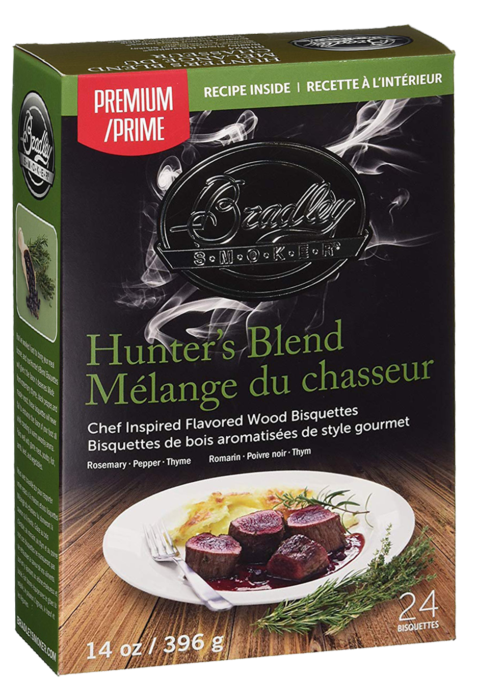 Bisquettes Hunters Blend pour Bradley Smoker