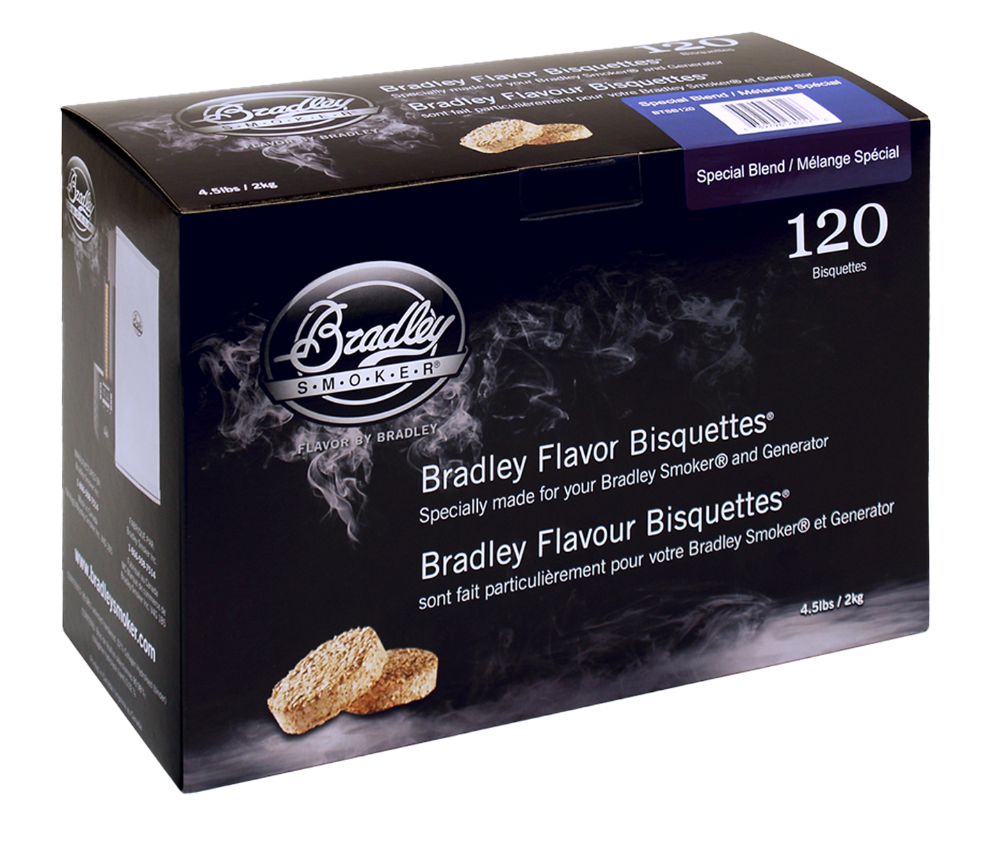 Bisquettes à mélange spécial pour les fumeurs Bradley